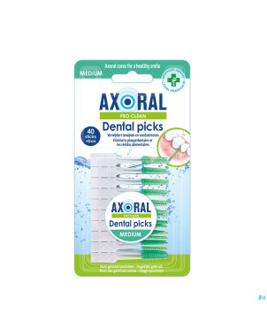 Axoral pro-clean dental picks m  40