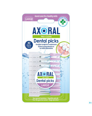 Axoral pro-clean dental picks l  40