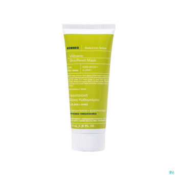 Korres kf raisin santorin masque volc. skinr. 75ml