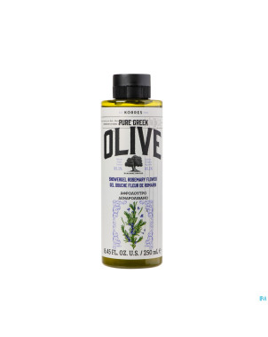 Korres kb gel douche olive & fleur romarin 250ml