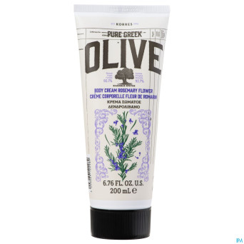 Korres kb creme corporelle olive&fleurromarin200ml