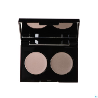 Korres km volc.miner.dual velv.eyesh.grey taupe 38