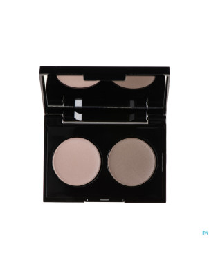 Korres km volc.miner.dual velv.eyesh.grey taupe 38