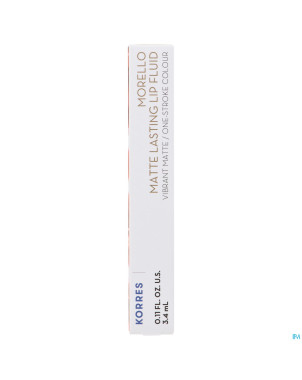 Korres km morello matte lasting lip fluid. nude 07