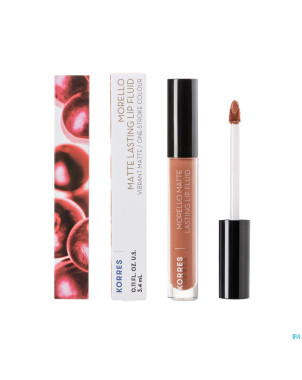 Korres km morello matte lasting lip fluid. nude 07