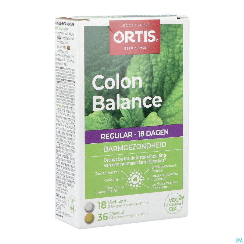 Ortis colon balance regular comp 54