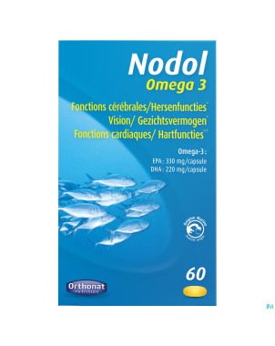 Nodol omega 3 caps 60 orthonat