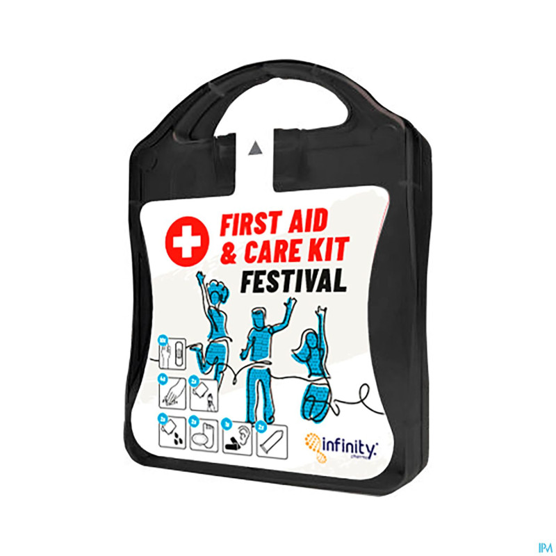 Festival first aid&care kit black box    23 prod.