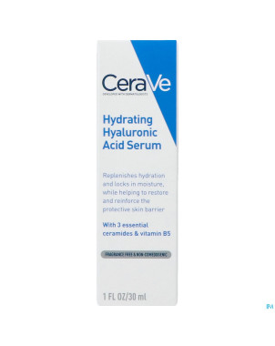 Cerave serum hydratant acide hyaluronique  fl 30ml