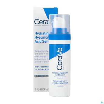 Cerave serum hydratant acide hyaluronique  fl 30ml