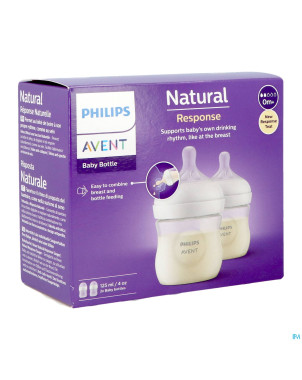 Philips avent natural 3.0 biberon duo    2x125ml