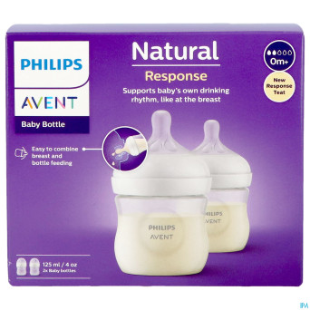 Philips avent natural 3.0 biberon duo    2x125ml