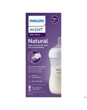 Philips avent natural 3.0 biberon    260ml