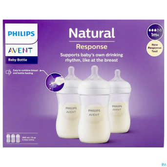 Philips avent natural 3.0 biberon trio    3x260ml