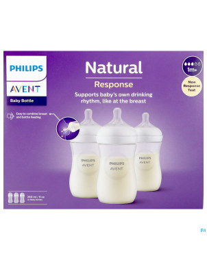 Philips avent natural 3.0 biberon trio    3x260ml
