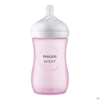 Philips avent natural 3.0 biberon rose    260ml