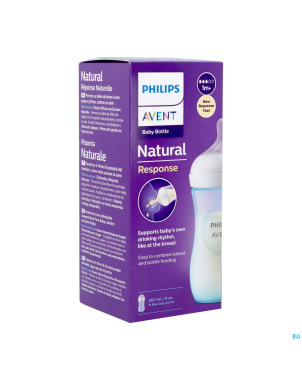 Philips avent natural 3.0 biberon bleu    260ml