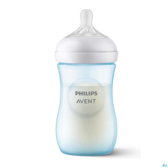 Philips avent natural 3.0 biberon bleu    260ml