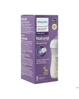 Philips avent natural 3.0 biberon giraffe    260ml