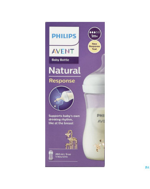 Philips avent natural 3.0 biberon giraffe    260ml