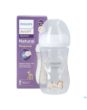 Philips avent natural 3.0 biberon giraffe    260ml
