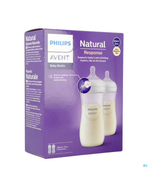 Philips avent natural 3.0 biberon duo    2x330ml