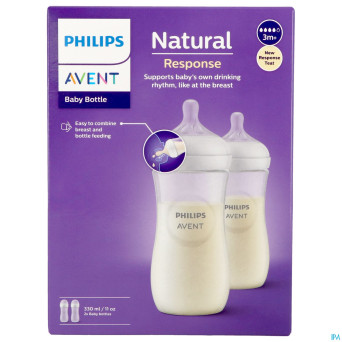 Philips avent natural 3.0 biberon duo    2x330ml