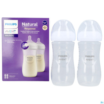 Philips avent natural 3.0 biberon duo    2x330ml