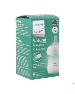 Philips avent natural 3.0 biberon verre    120ml