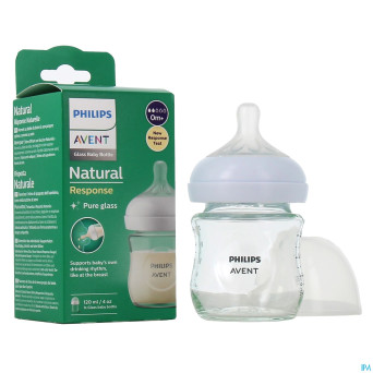 Philips avent natural 3.0 biberon verre    120ml
