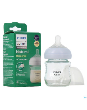Philips avent natural 3.0 biberon verre    120ml