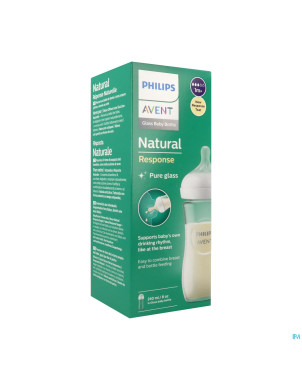 Philips avent natural 3.0 biberon verre    240ml