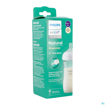 Philips avent natural 3.0 biberon verre    240ml