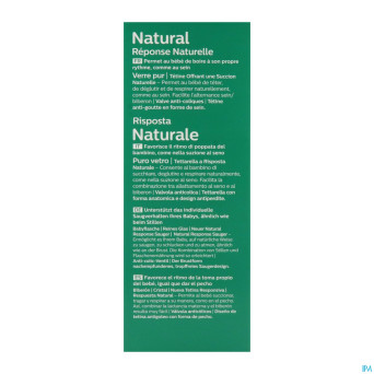 Philips avent natural 3.0 biberon verre    240ml