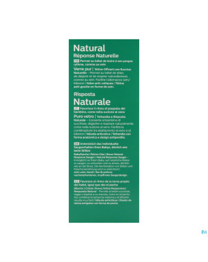 Philips avent natural 3.0 biberon verre    240ml