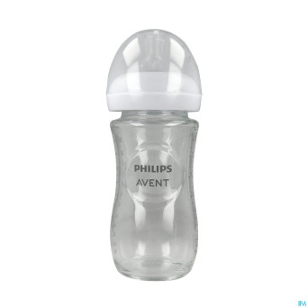 Philips avent natural 3.0 biberon verre    240ml