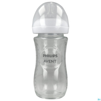 Philips avent natural 3.0 biberon verre    240ml