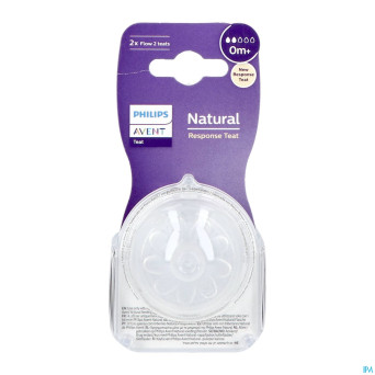 Philips avent natural 3.0 tetine 0m+ t2    1