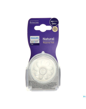 Philips avent natural 3.0 tetine 0m+ t2    1