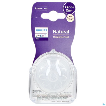 Philips avent natural 3.0 tetine 0m+ t2    1