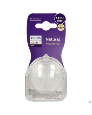 Philips avent natural 3.0 tetine 0m+ t2    1