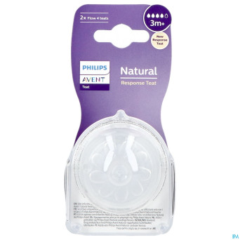 Philips avent natural 3.0 tetine 3m+ t4    1