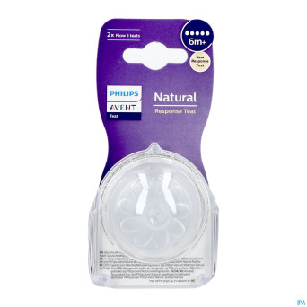 Philips avent natural 3.0 tetine 6m+ t5    1