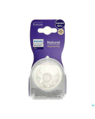 Philips avent natural 3.0 tetine 6m+ t5    1