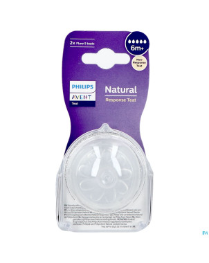 Philips avent natural 3.0 tetine 6m+ t5    1