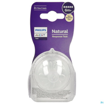 Philips avent natural 3.0 tetine 6m+ t5    1