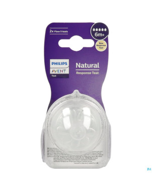 Philips avent natural 3.0 tetine 6m+ t5    1