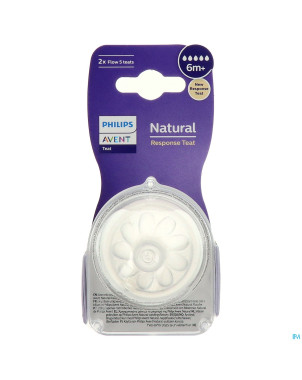 Philips avent natural 3.0 tetine 6m+ t5    1