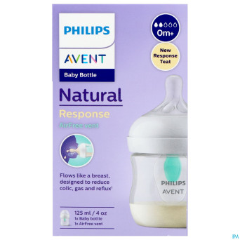 Philips avent natural 3.0 airfree biberon 125ml