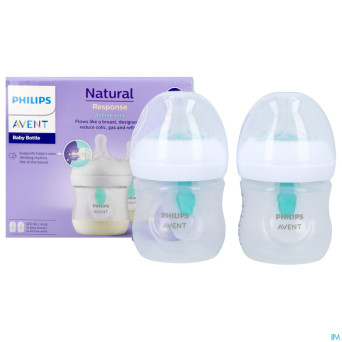 Philips avent natural 3.0 airfree biberon 2x125ml